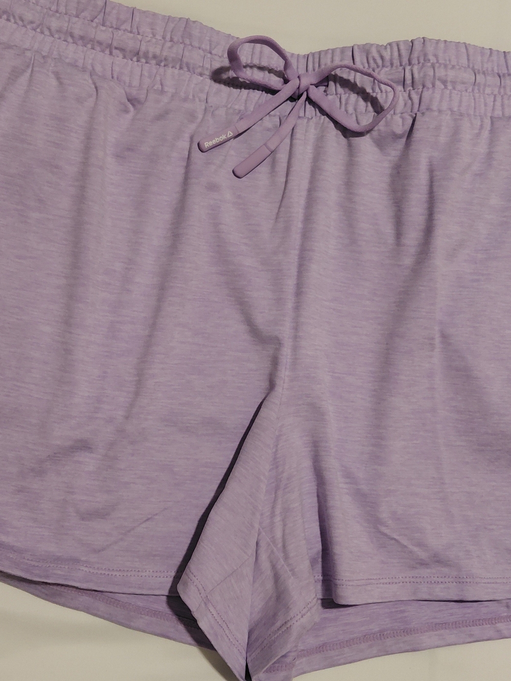 Reebok Lavender Drawstring Athletic Shorts